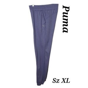 Puma Men's XL Sweatpants Purple Fleece Pants Training Pants Sz XL